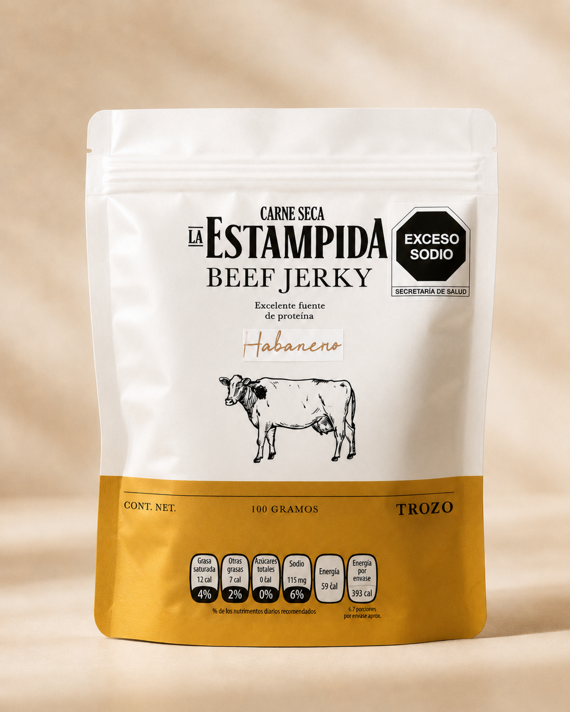Carne Seca Trozo HABANERO