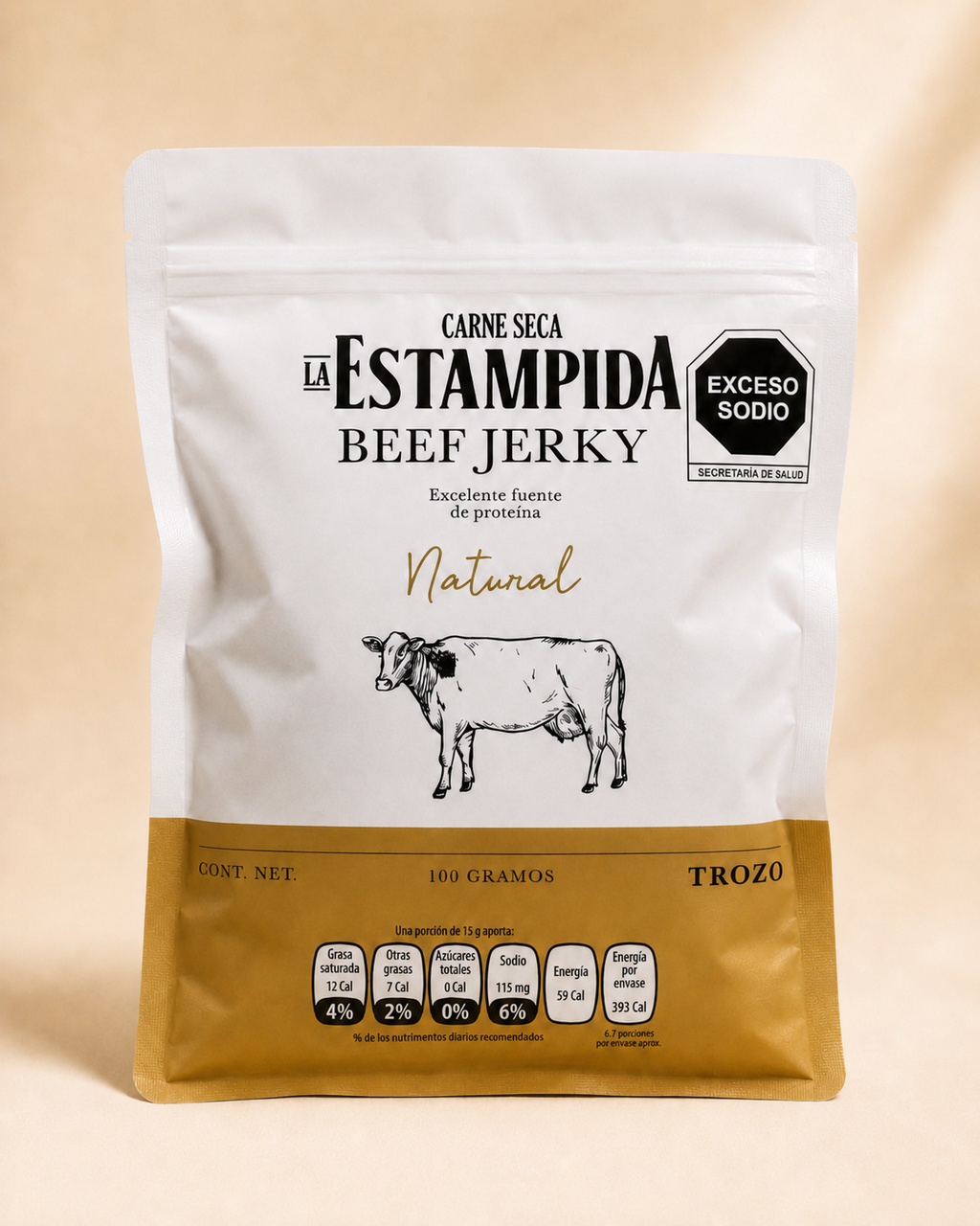 Carne Seca Trozo Natural